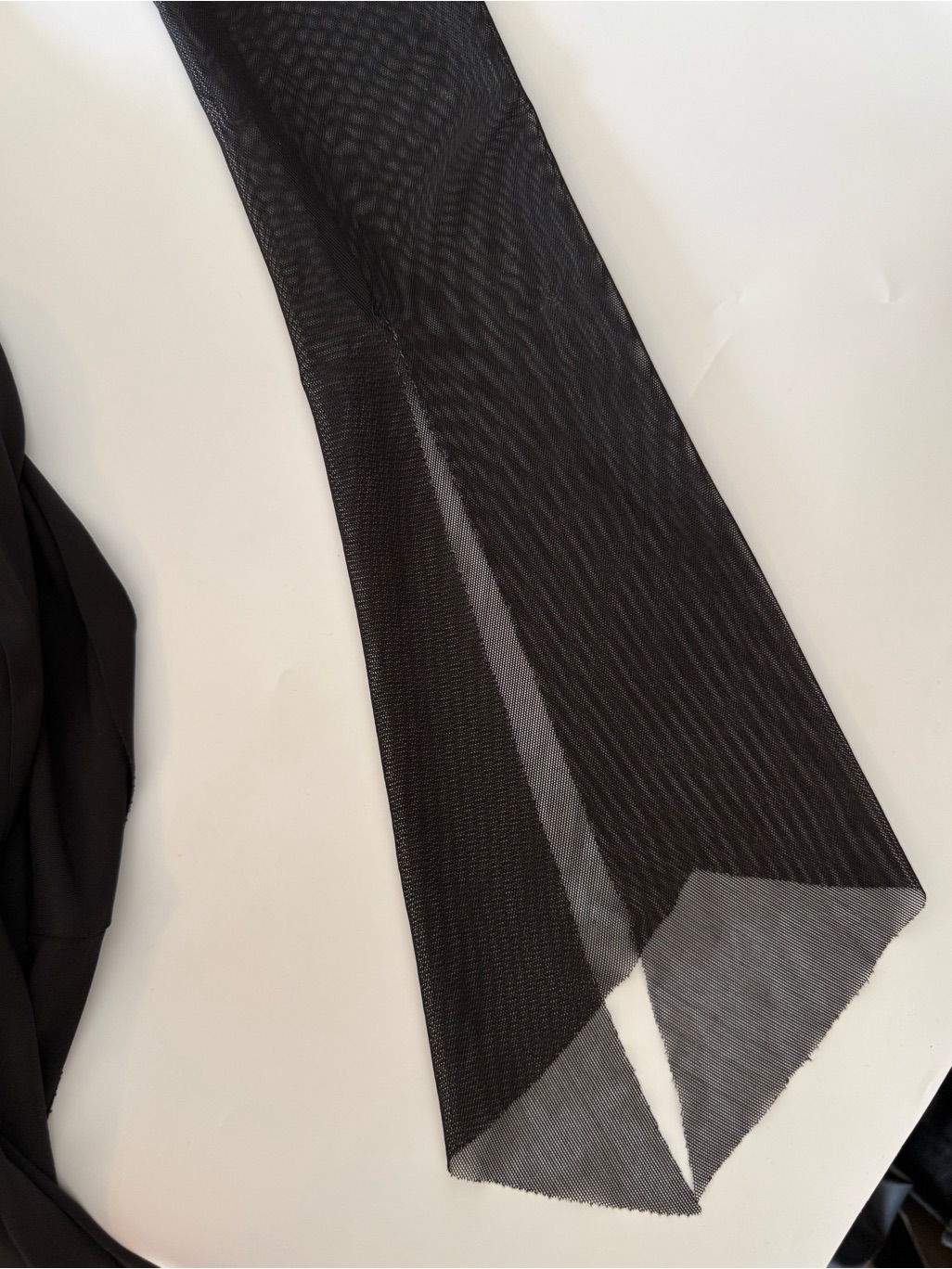 Vintage Y2k Mesh Sheer Fairy Whimsigoth Witchy Grunge Black Maxi Dress Size M — image 8 of 8